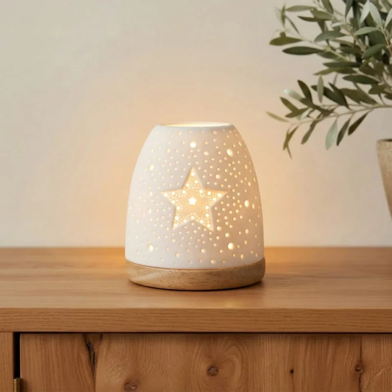 Photophore 'Igloo' avec Étoile  | Comptoir Religieux