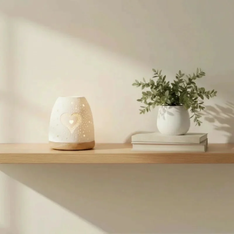 Photophore 'Igloo' avec Ange gardien  | Comptoir Religieux
