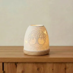 Photophore 'Igloo' avec Arbre de vie | Comptoir Religieux