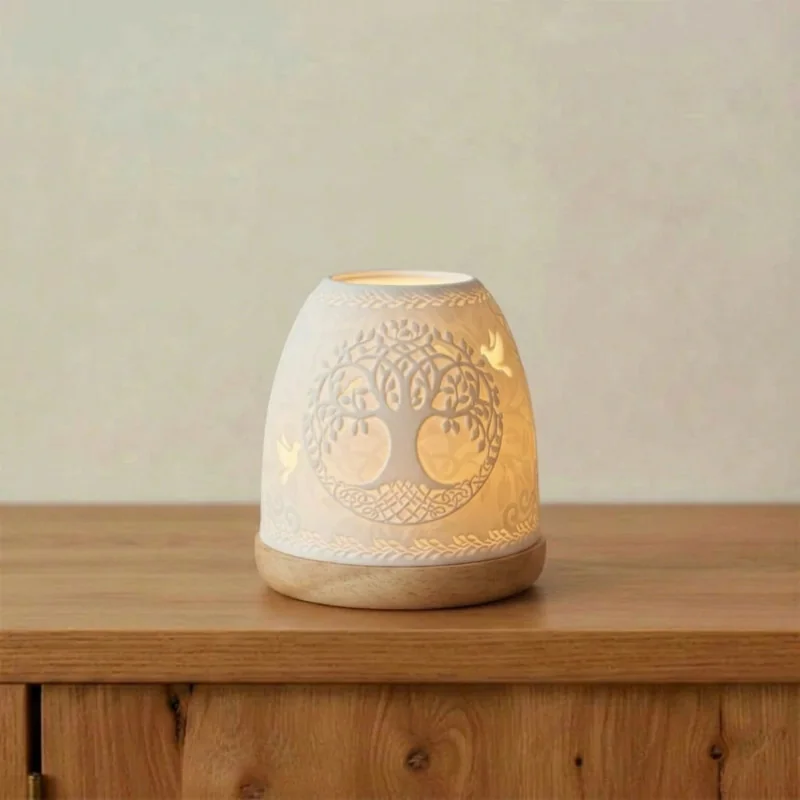 Photophore 'Igloo' avec Arbre de vie | Comptoir Religieux