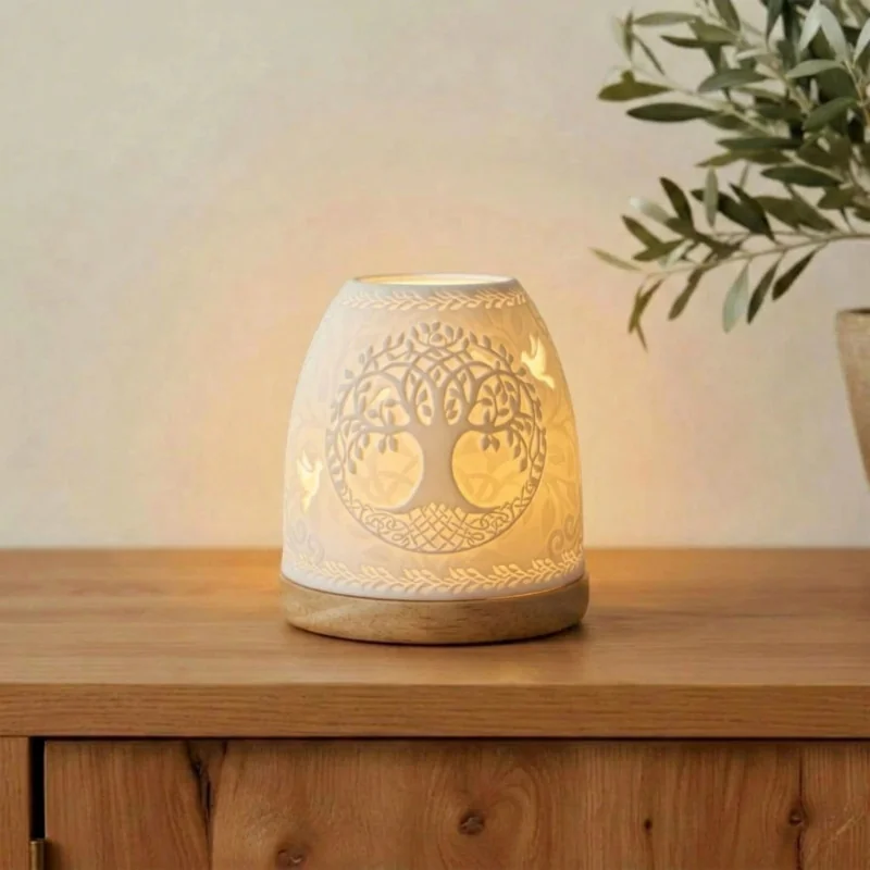 Photophore 'Igloo' avec Arbre de vie | Comptoir Religieux