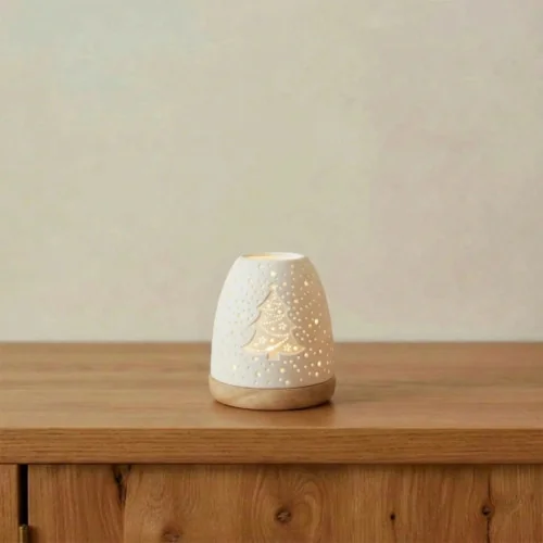 Photophore 'Igloo' Sapin de Noël | Comptoir Religieux