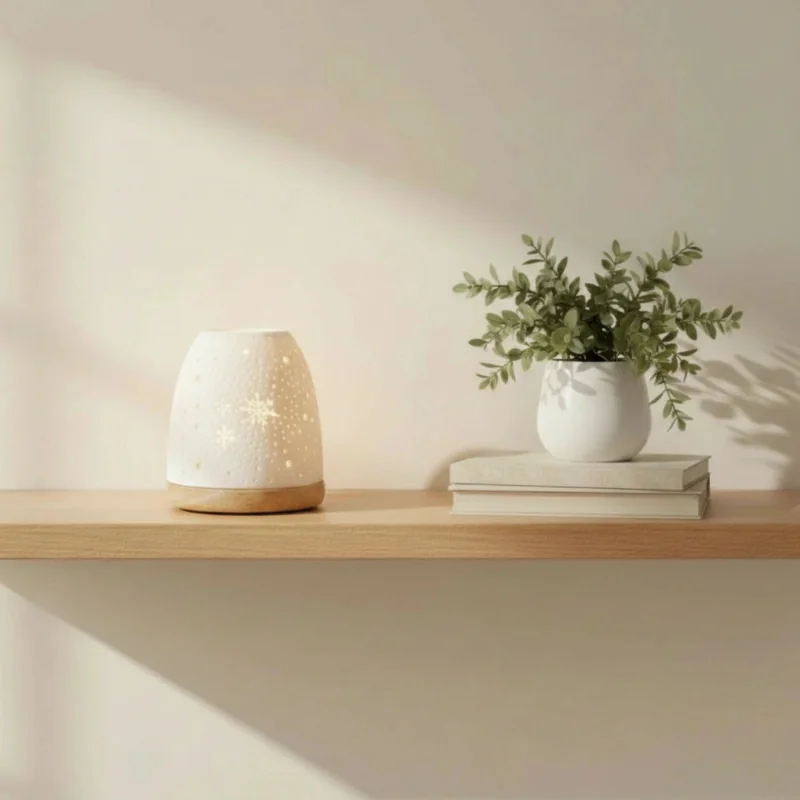 Photophore 'Igloo' Flocons | Comptoir Religieux