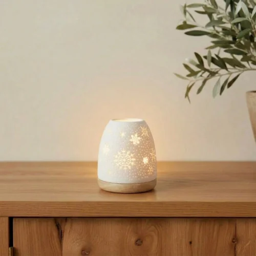 Photophore 'Igloo' Flocons | Comptoir Religieux