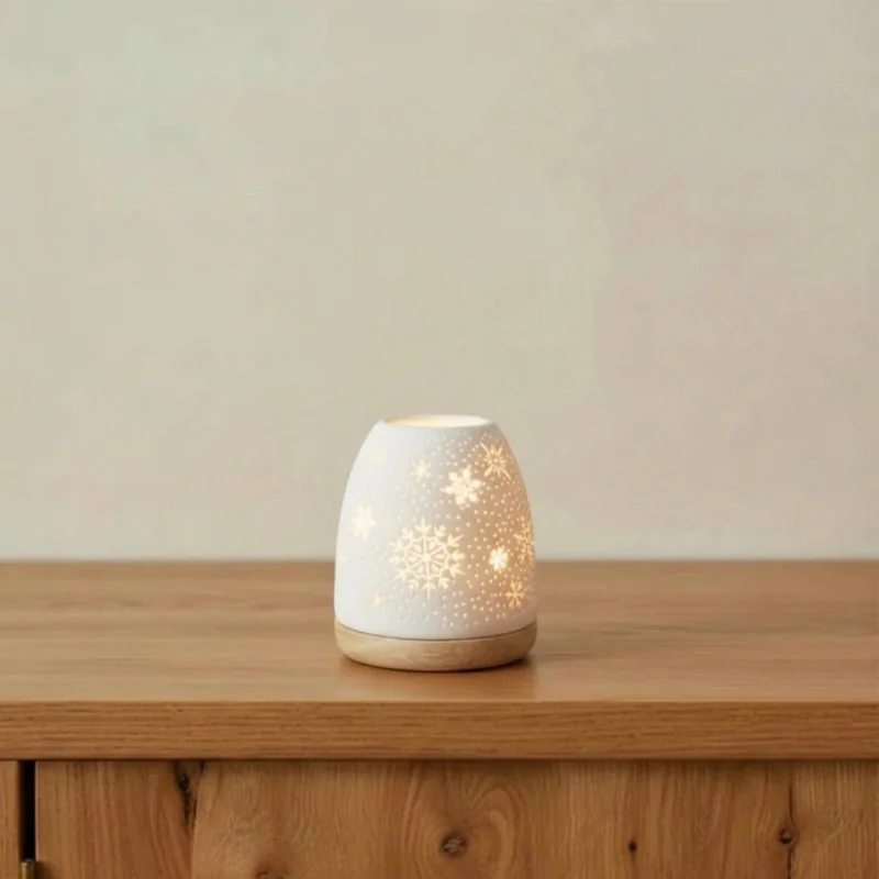 Photophore 'Igloo' Flocons | Comptoir Religieux