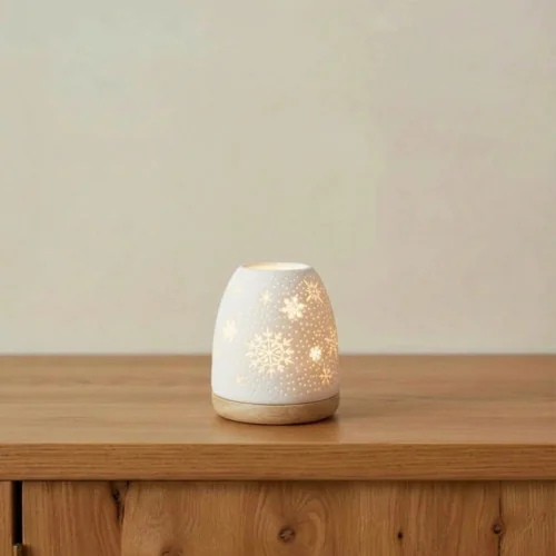 Photophore 'Igloo' Flocons | Comptoir Religieux