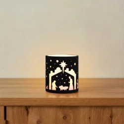 Photophore avec Nativité  | Comptoir Religieux