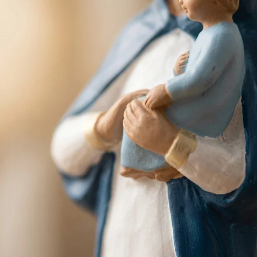 Statue Nuit de Lumière - Notre Dame de la Tendresse | Comptoir Reli...