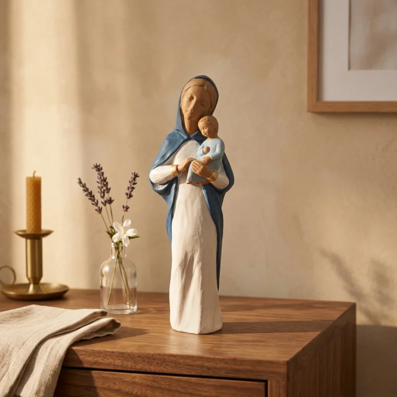 Statue Nuit de Lumière - Notre Dame de la Tendresse | Comptoir Reli...