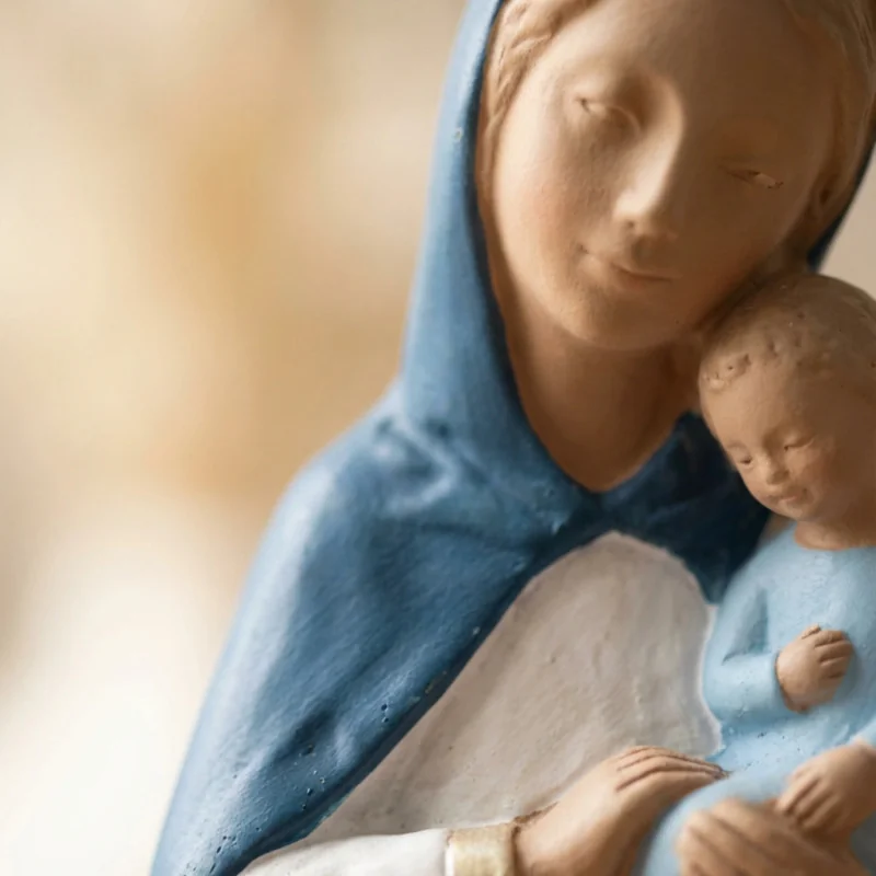 Statue Nuit de Lumière - Notre Dame de la Tendresse | Comptoir Reli...