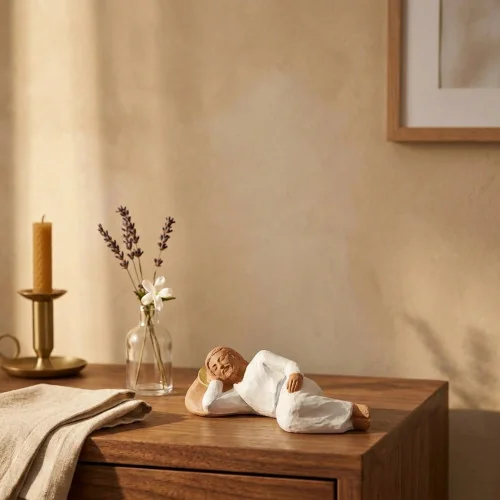 Statue Nuit de Lumière - Le songe de Saint Joseph | Le Comptoir Religieux