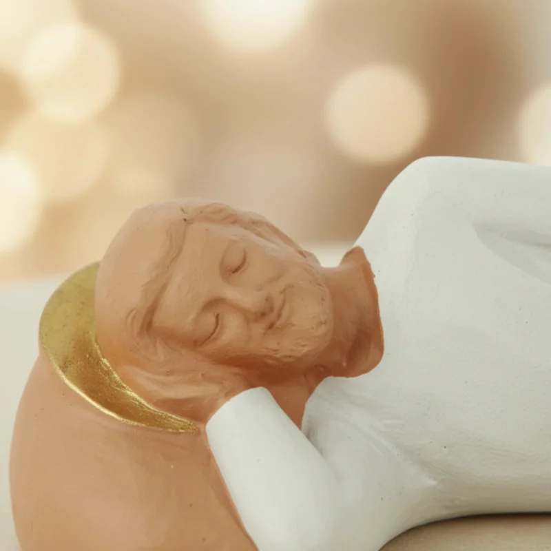 Statue Nuit de Lumière - Le songe de Saint Joseph | Le Comptoir Religieux