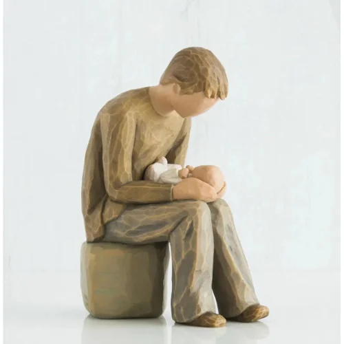 Statue Willow Tree - New dad (nouveau papa) | Comptoir Religieux