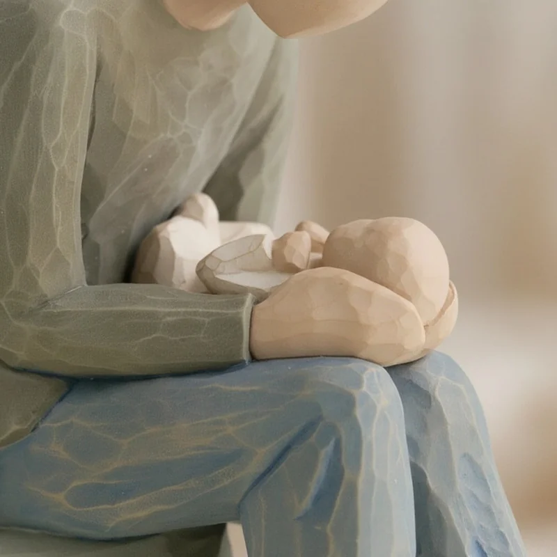 Statue Willow Tree - New dad (nouveau papa) | Comptoir Religieux
