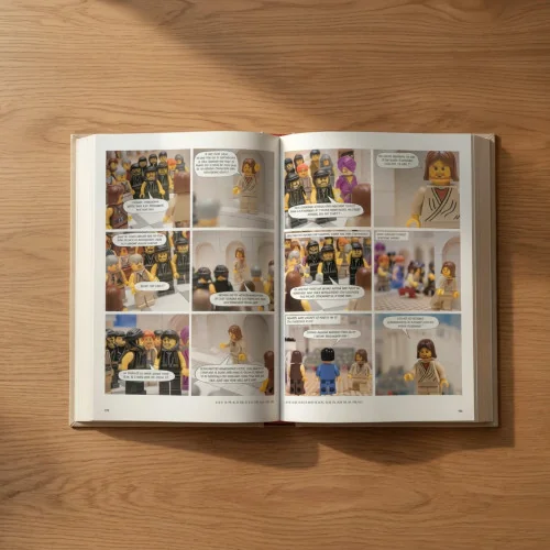La Bible en 1001 briques LEGO (nouveau testament) | Comptoir Religieux