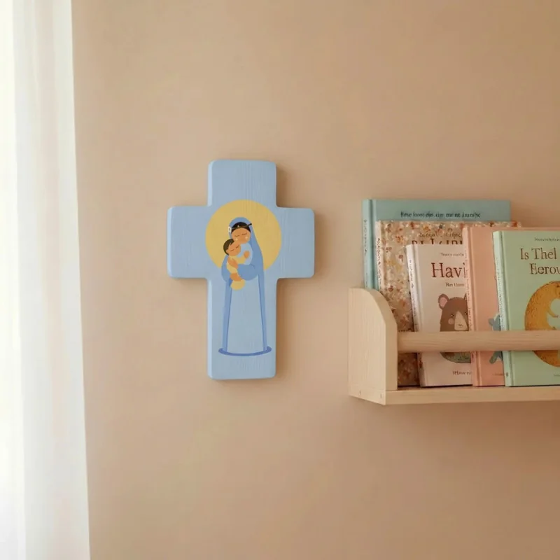 Croix Communion Bleue | Comptoir Religieux