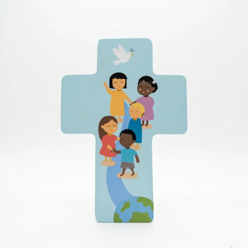 Croix Communion Bleue | Comptoir Religieux