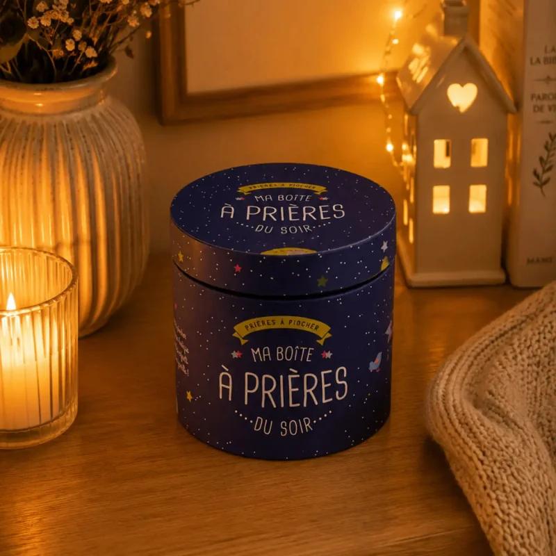 Ma boite à prières du soir - Prières à piocher - Mame