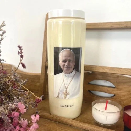 Bougie de neuvaine Immaculée Conception| Comptoir Religieux