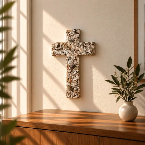 Croix Communion Bleue | Comptoir Religieux