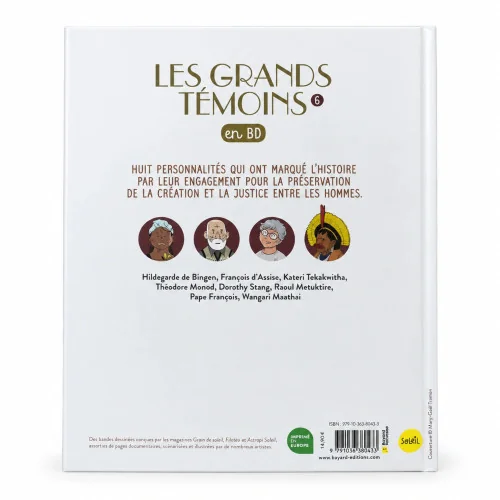 Les grands témoins en BD - volume 4 | Comptoir Religieux