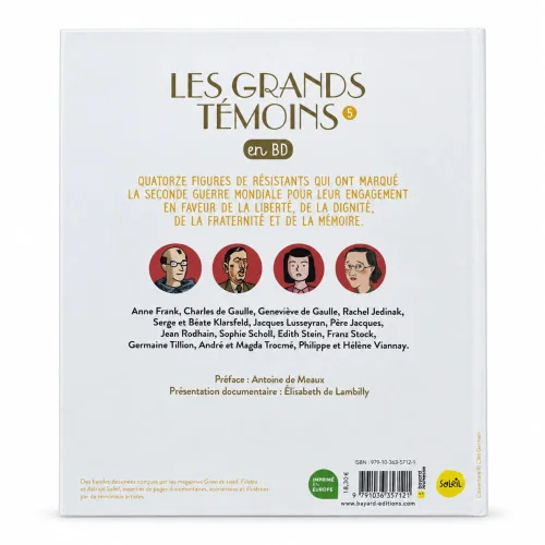 Les grands témoins en BD - volume 4 | Comptoir Religieux
