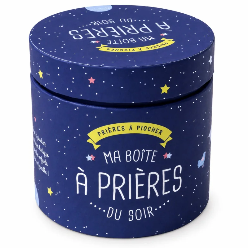 Ma boite à prières du soir - Prières à piocher - Mame