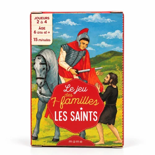 Jeu de 7 familles religieux - les Saints | Comptoir Religieux