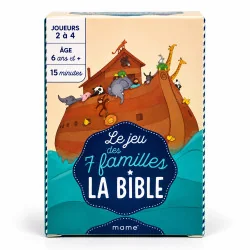 Jeu de 7 familles religieux - La Bible | Comptoir Religieux