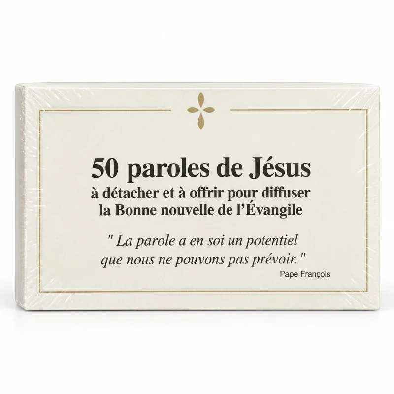 50 Paroles à détacher et à offrir - Le Comptoir Religieux