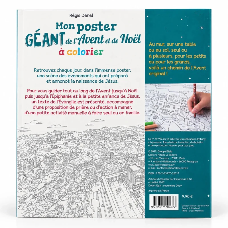 Mon poster géant de l'Avent et de Noël | Comptoir Religieux