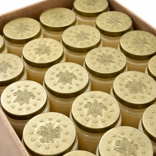 20 Bougies de neuvaine blanche | Comptoir Religieux