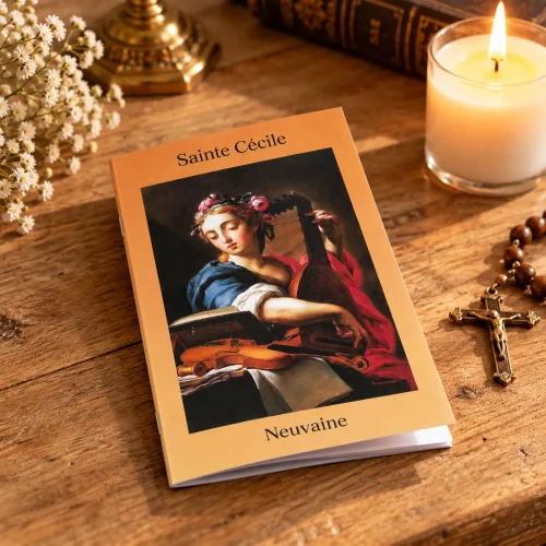 Livret neuvaine à Sainte Cécile | Comptoir Religieux