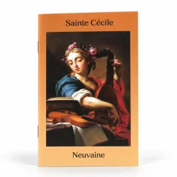 Livret neuvaine à Sainte Cécile | Comptoir Religieux