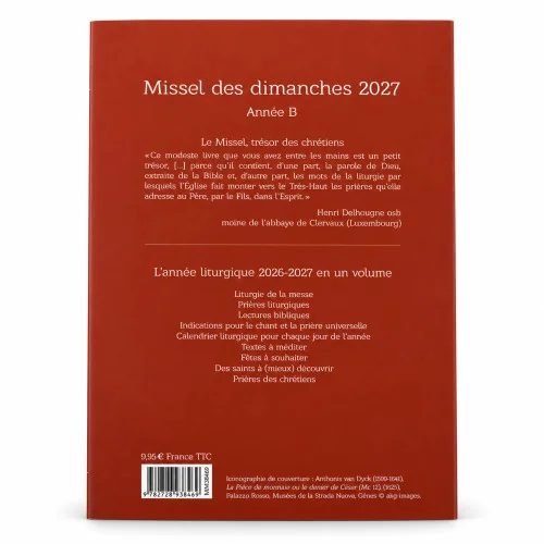 Missel des dimanches 2025 | Comptoir Religieux