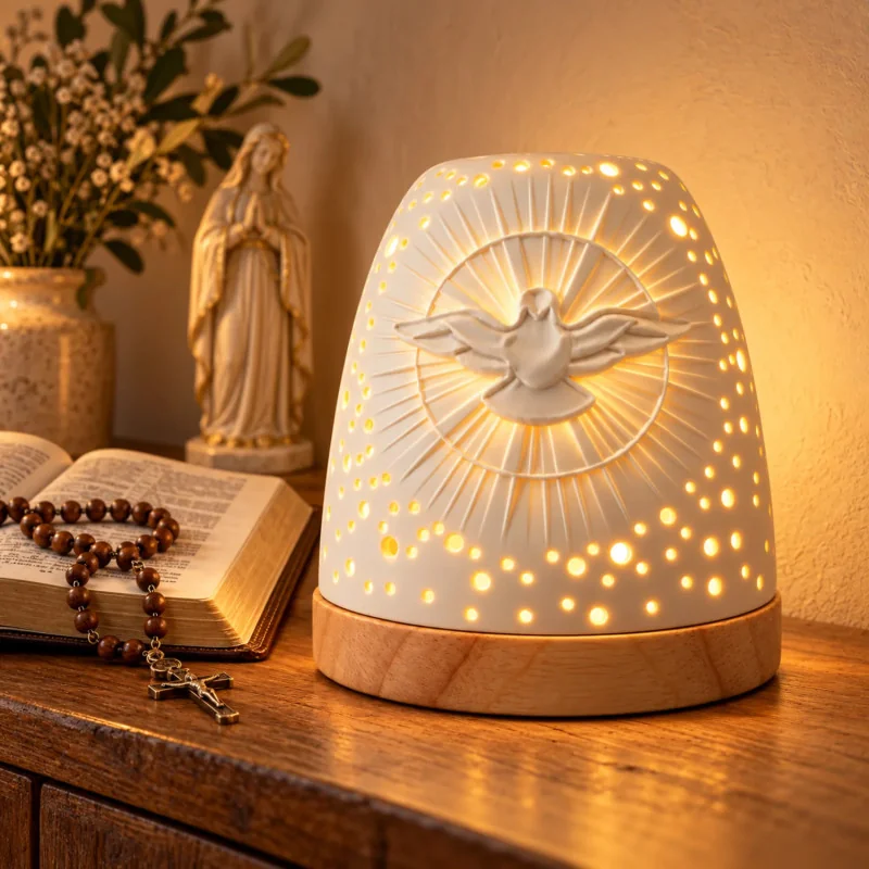 Photophore Emany Ange Lumière | Comptoir Religieux