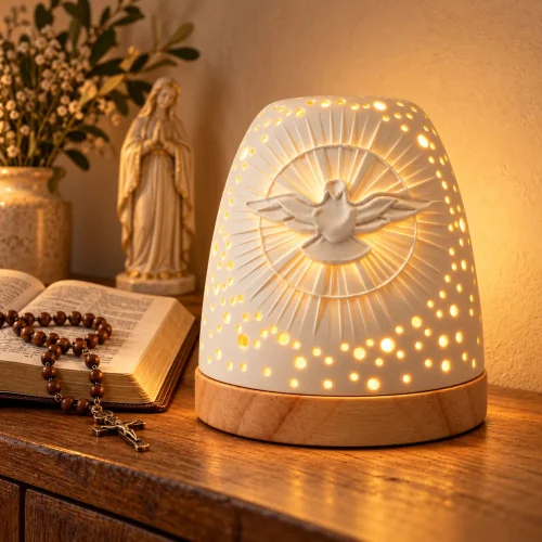Photophore Emany Ange Lumière | Comptoir Religieux