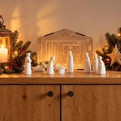 Crèche Emany - Complète 12 personnages | Comptoir Religieux
