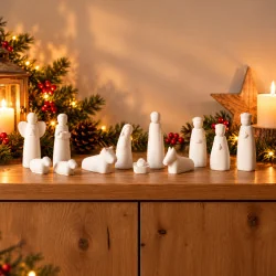 Crèche Emany - Complète 12 personnages | Comptoir Religieux