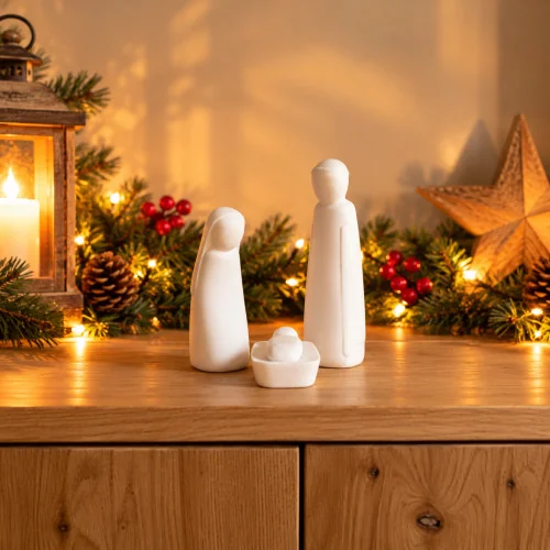 Crèche Emany - Nativité 3 personnages  | Comptoir Religieux