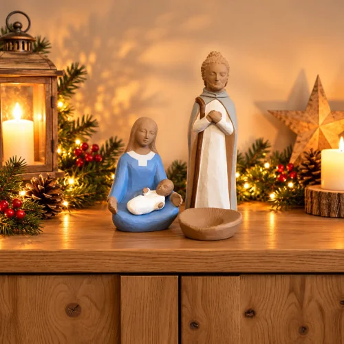 Crèche Nuit de Lumière - Nativité | Comptoir Religieux