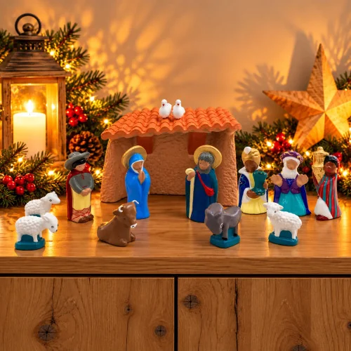 Crèche Cassegrain - Crèche complète + Rois Mages | Comptoir Religieux