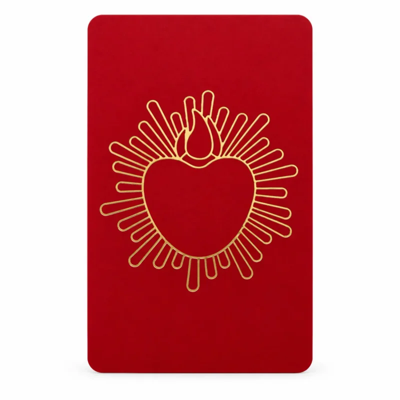 Carte de communion - Sacré Coeur rouge| Comptoir ...