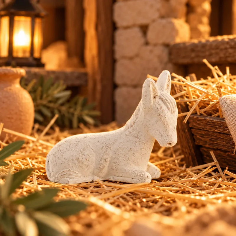 Crèche Soeurs de Bethleem - Ane | Comptoir Religieux