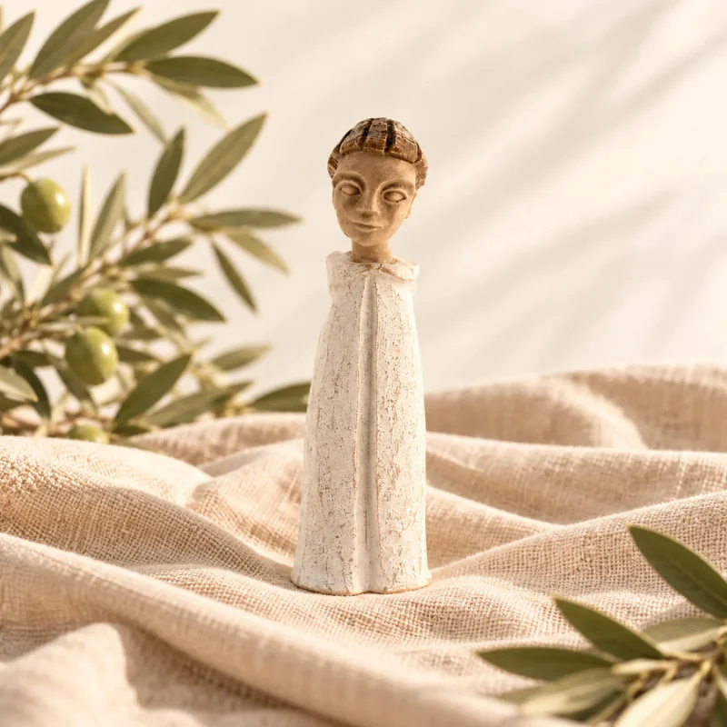 Crèche Soeurs de Bethleem - Berger au capuchon | Comptoir Religieux