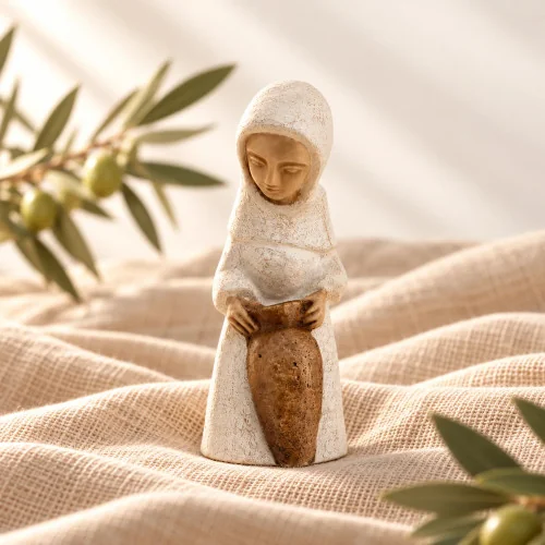 Crèche Soeurs de Bethleem - Bergère avec amphore | Comptoir Religieux