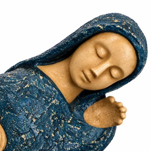 Crèche Soeurs de Bethleem - Marie bleu | Comptoir Religieux