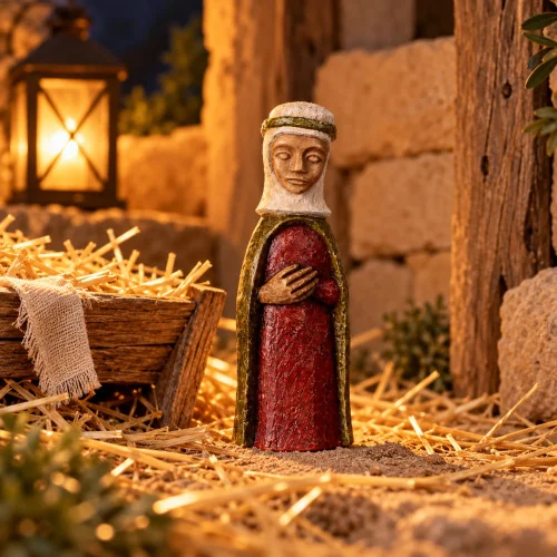 Crèche Soeurs de Bethleem - Roi Mage Arabe | Comptoir Religieux