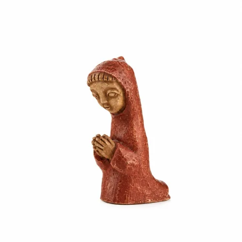 Crèche Soeurs de Bethleem - Berger à genou couleur | Comptoir Relig...