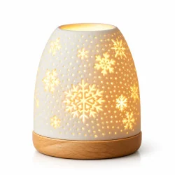 Photophore 'Igloo' Flocons | Comptoir Religieux
